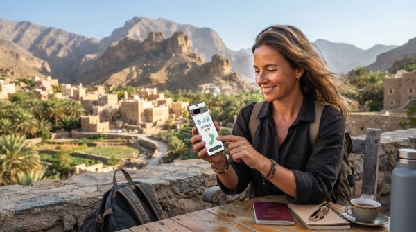 Pourquoi choisir une eSIM pour voyager efficacement à Oman